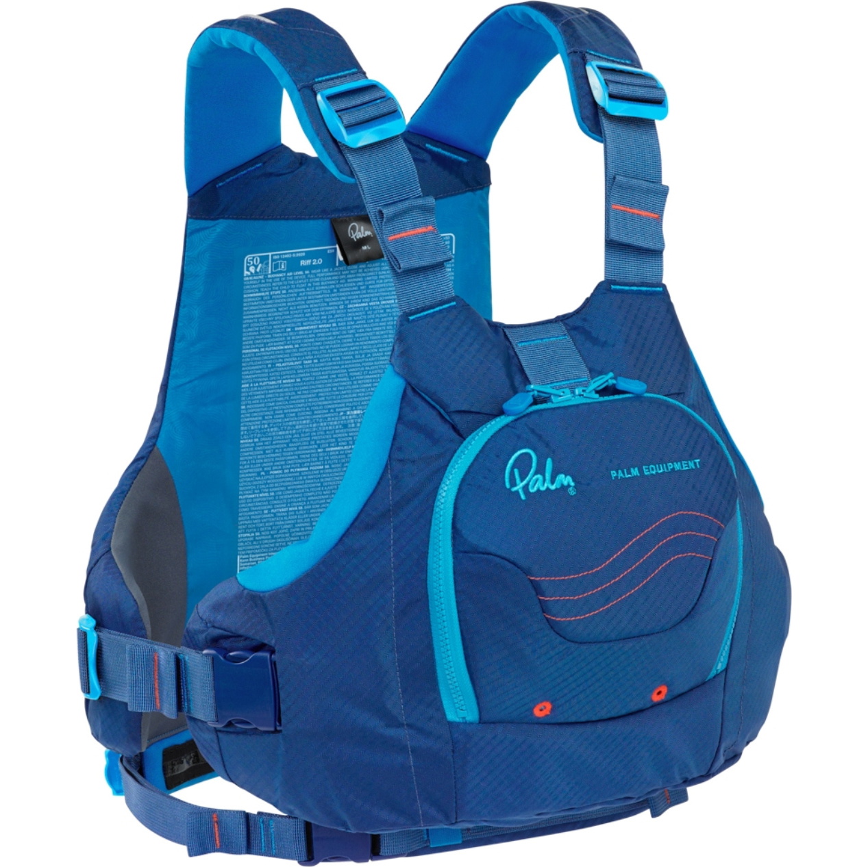 2026 Palm Riff 2.0 Pfd Buoyancy Aid 13797 - Navy Azure